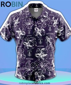 Fremantle Dockers Floral Hawaiian Shirt