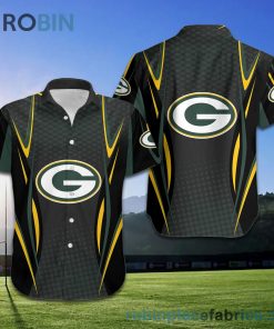 Green Bay Packers NFL American Football Short Sleeve Button Down Hawaiian Shirt