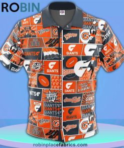 GWS Giants Fanatic Button-Up Shirt