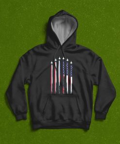 American Flag Usa Airplane Jet Fighter 4th Of July Patriotic T-Shirt, Hoodie, Sweatshirt
