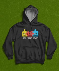 Autism Elements Periodic Table Awareness ASD T-Shirt, Hoodie, Sweatshirt