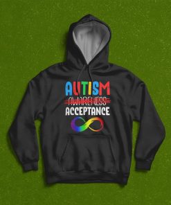 Autism Tee In April Wear Red Instead Autism-Acceptance T-Shirt, Hoodie, Sweatshirt