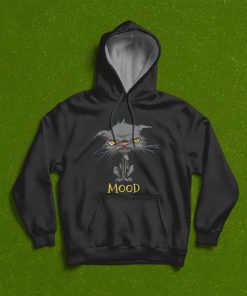 Cat Mood Funny Angry Bored Cat Kitten Cat Lovers Mood Meme T-Shirt, Hoodie, Sweatshirt