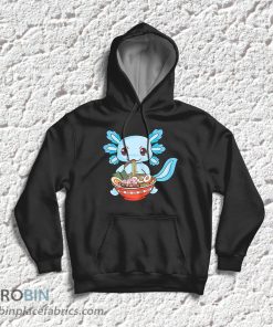 Cute Axolotl Ramen Noodles Anime T-Shirt & Hoodie