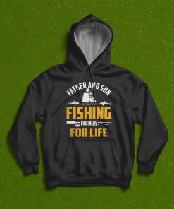 Father And Son Fishing Partners For Life Fathers Day T-Shirt, Hoodie