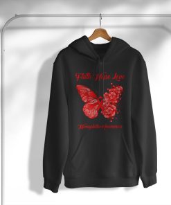 Butterfly Faith Hope Love Hemophilia Awareness T-Shirt, Hoodie, Sweatshirt