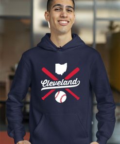 Cleveland Baseball Vintage Ohio Pride Navy Blue Love City Shirt