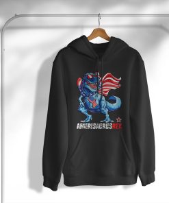 Dinosaur 4th of July Amerisaurus T Rex T-Shirt, Hoodie, Sweatshirt
