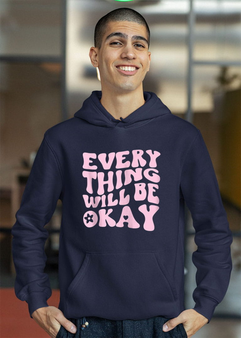 Everything Will Be Okay Positive Message Pastel Aesthetic Shirt