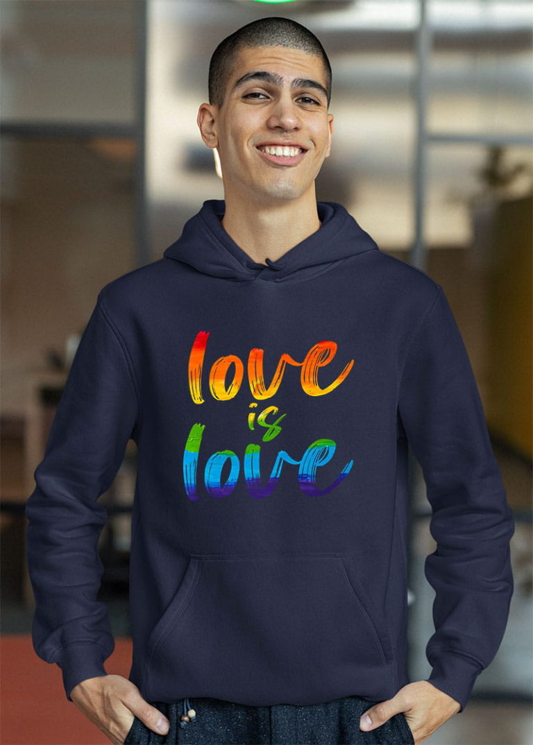 Gay Pride Rainbow LGBT Love Is Love Shirt
