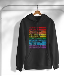 Gay Pride Science Is Real Black Lives Matter Love Is Love T-Shirt, Hoodie, Sweatshirt