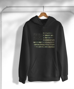 Husband Dad Flag Father’s Day Protective T-Shirt, Hoodie, Sweatshirt