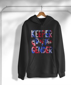 Keeper Of The Gender 4th Of July Baby Gender Reveal T-Shirt, Hoodie, Sweatshirt