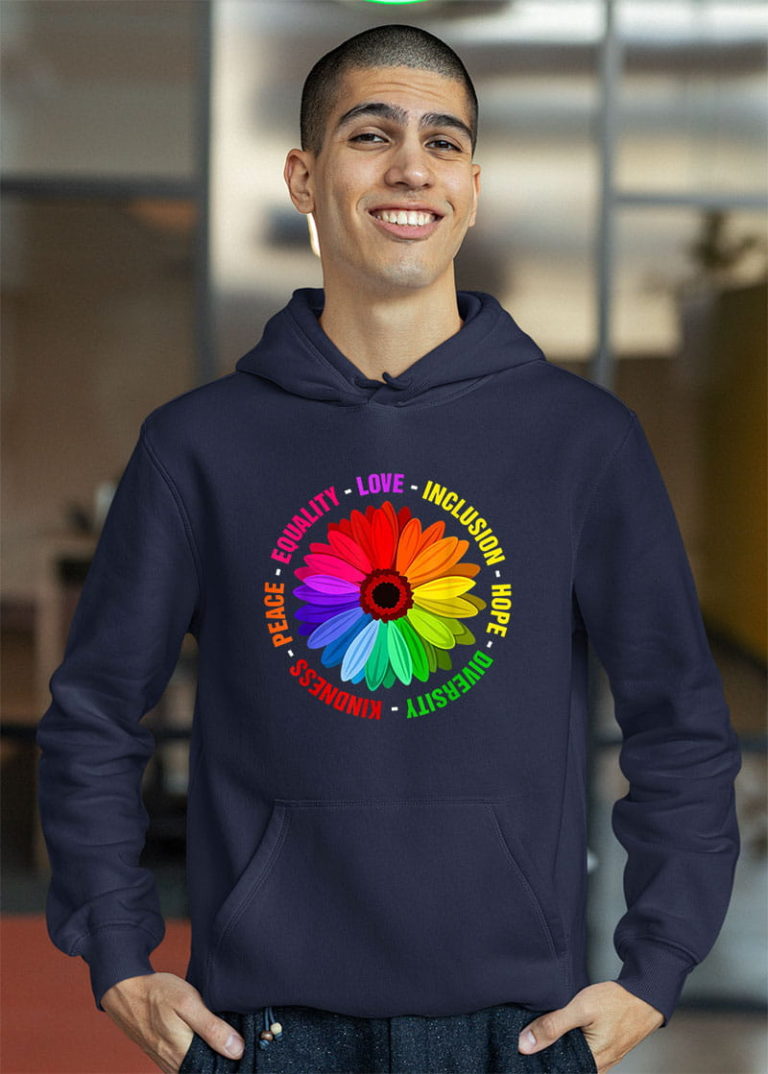Kindness Peace Equality Love Inclusion Hope Diversity Shirt
