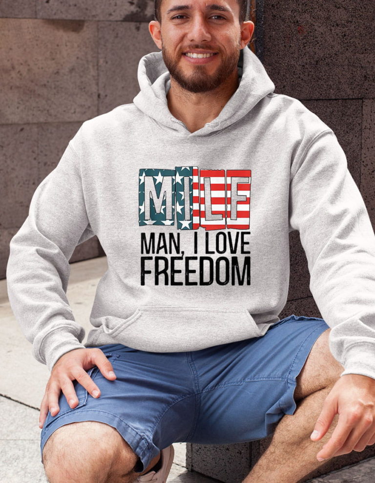 MILF Man I Love Freedom 4th Of July Shirt