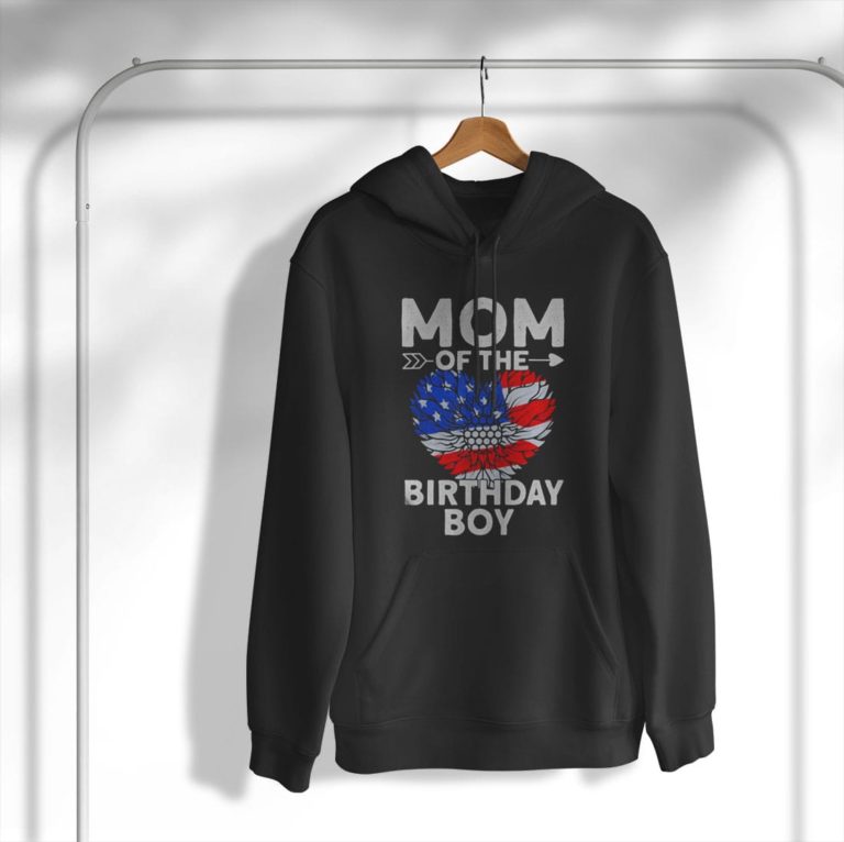 Mom Of The Birthday Boy Family Love Celebration T-Shirt, Hoodie