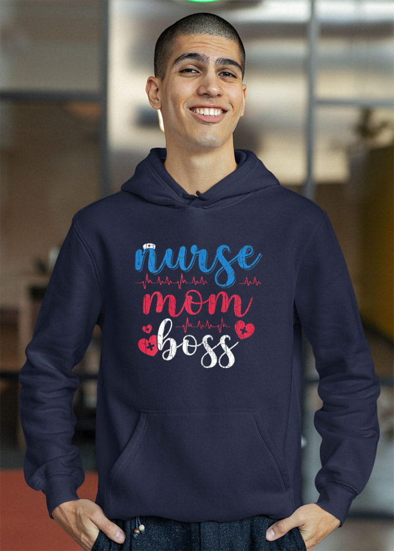 Nurse Mom Boss Funny Nurses Week Nursing Assistant Graphic Shirt