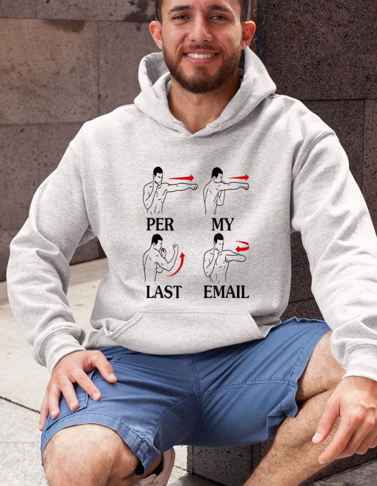 Per My Last Email Funny Men Costumed Shirt