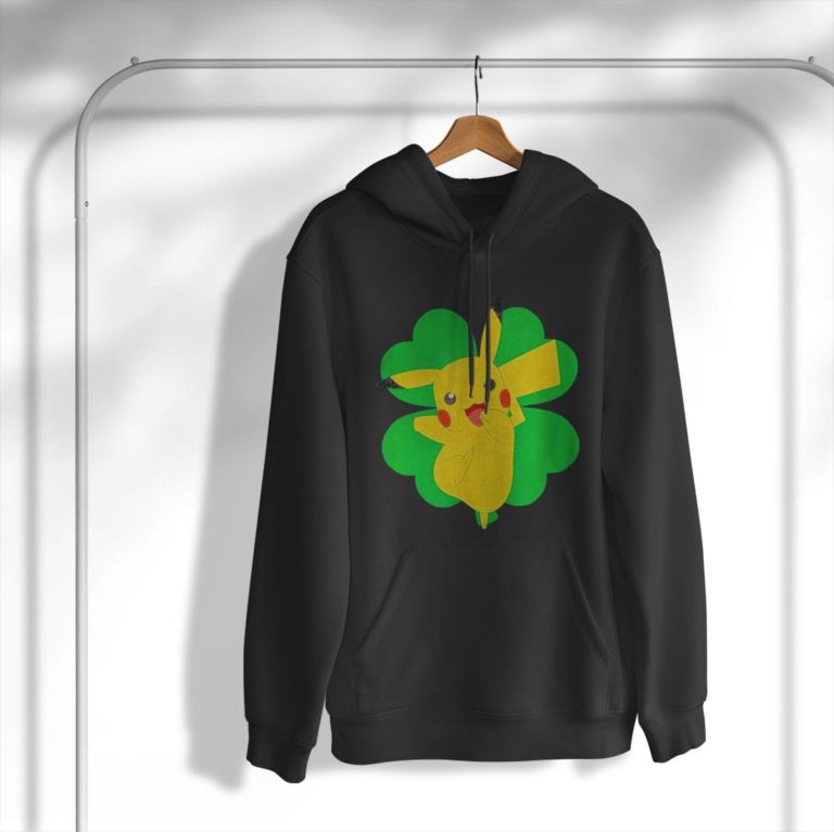 Pokemon St Patrick’s Day Lucky Pikachu T-Shirt, Hoodie