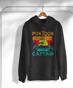 Pontoon Captain Shirt Retro Vintage Style Pontoon Boat T-Shirt, Hoodie, Sweatshirt