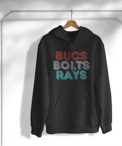 Retro Vintage Bucs Bolts Rays T-Shirt, Hoodie, Sweatshirt