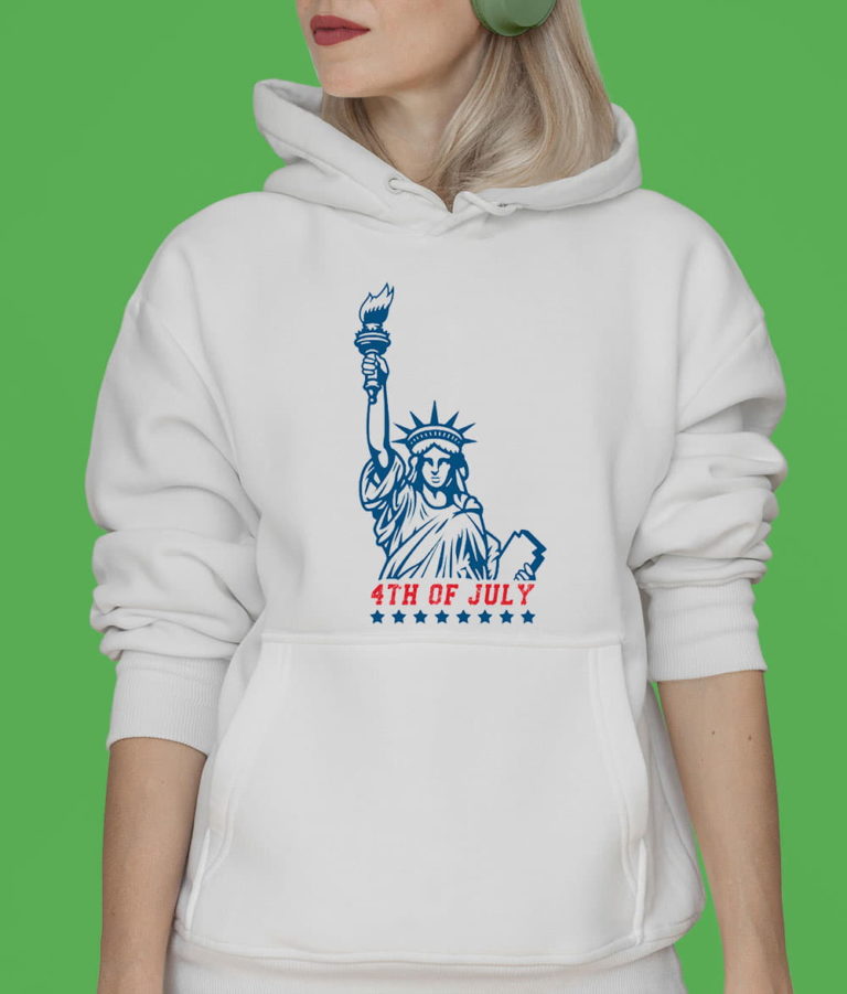 4th Of July Liberty Enlightening The World T-Shirt, Hoodie, Sweatshirt