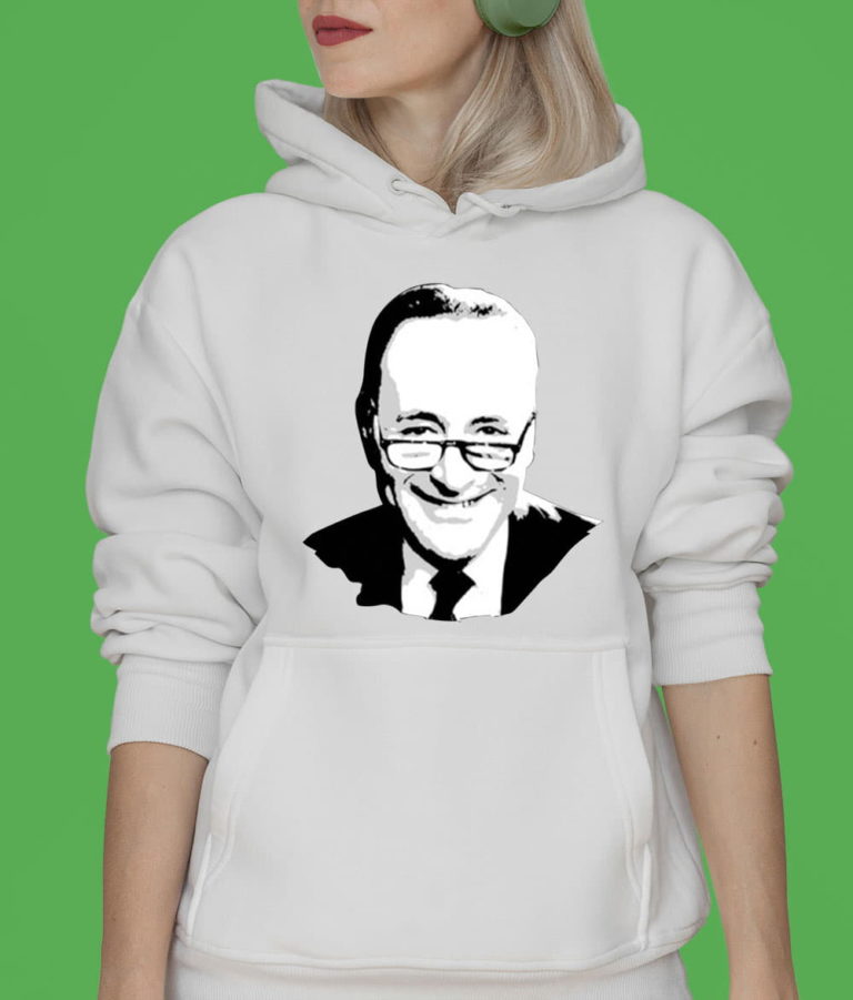 Black And White Design Chuck Schumer Unisex T-Shirt, Hoodie, Sweatshirt