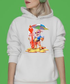 Christmas In July Surfer Santa Hawaiian Family Matching Boys T-Shirt & Hoodie