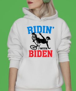 Joe Biden Falling With Biden Funny Ridin With Biden T-Shirt & Hoodie