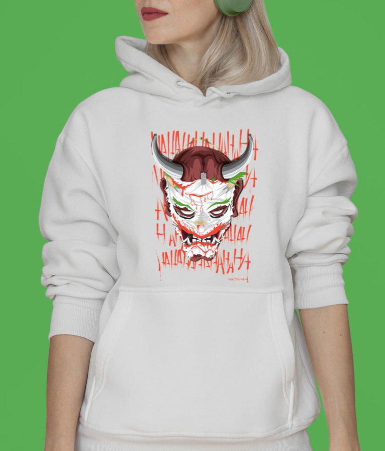 Oni Joker The Horror Face T-Shirt, Hoodie, Sweatshirt