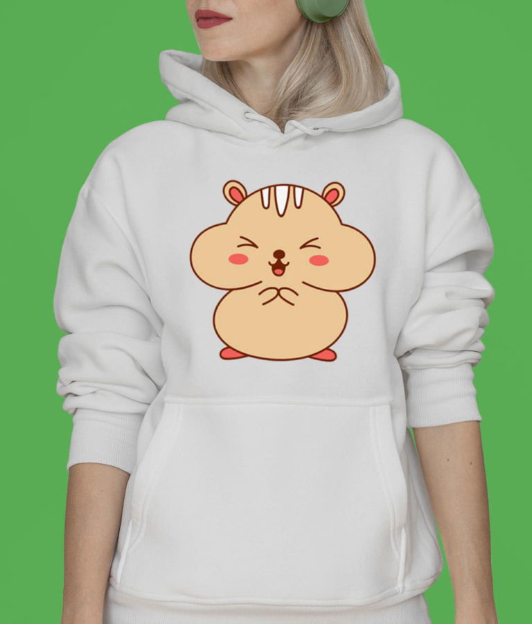 Shying Face Of Hamster Design T-Shirt, Hoodie, Sweatshirt