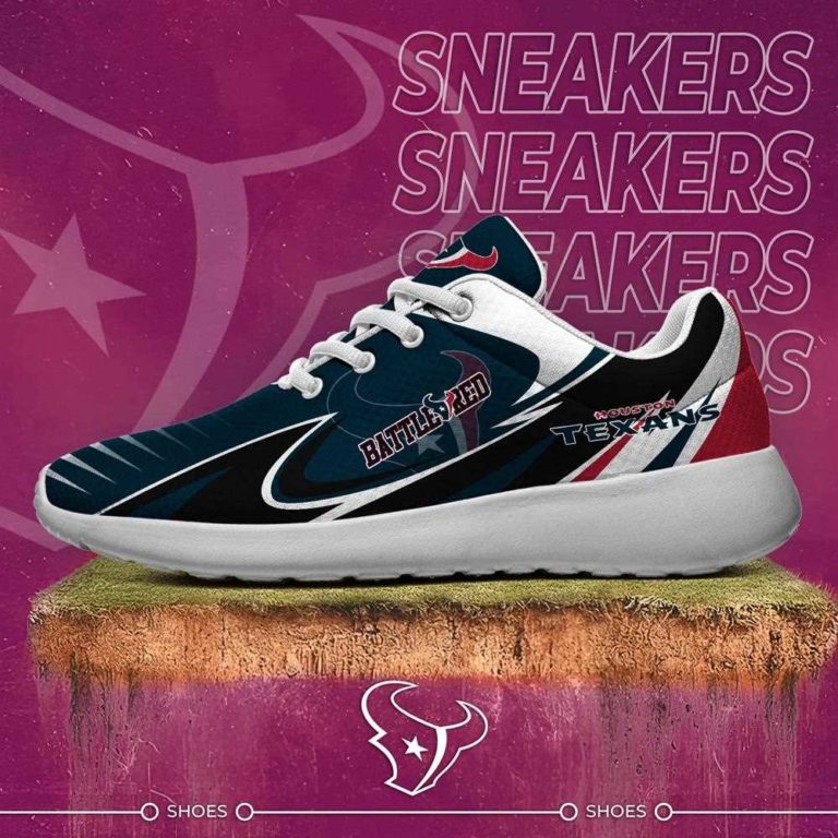 Houston Texans Running Shoes For American Football Enthusiasts