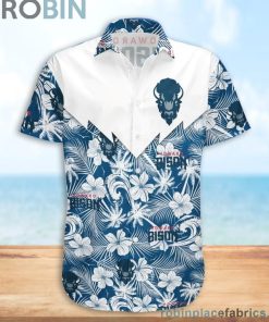 Howard Bison NCAA Tropical Seamless Casual Button Down Shirts Howard Bison NCAA Tropical Seamless Casual Button Down Shirts
