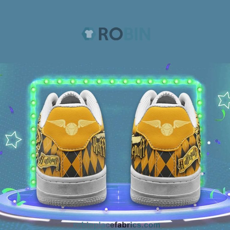 Hufflepuff Air Sneakers Custom Harry Potter Shoess – Air Force 1 Shoes