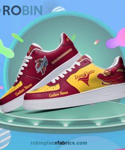 Iowa State Cyclones Mascot Logo NCAA Custom Name Air Force 1 AF1 Shoes