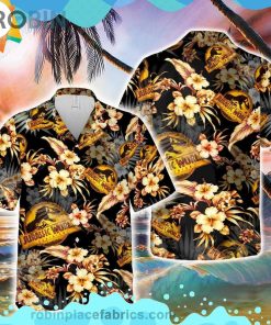 Jurassic World Dominion Movie 2022 Short Sleeve Button Down Hawaiian Shirt