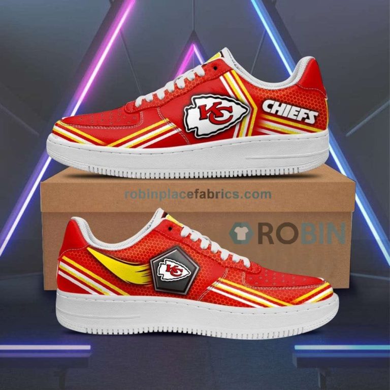 Kansas City Chiefs Air Sneakers Custom Force Shoess – Air Force 1 Shoes