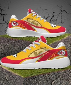 Kansas City Chiefs Breathable Sports Shoes, Men and Women Casual Sneaker