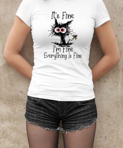 Bleached Baseball Mom Messy Cat Softball Mom Mother’s Day Shirt