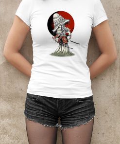 Samurai Mushroom with Sword at Sunset Shirt