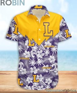 Lipscomb Bisons NCAA Tropical Seamless Casual Button Down Shirts