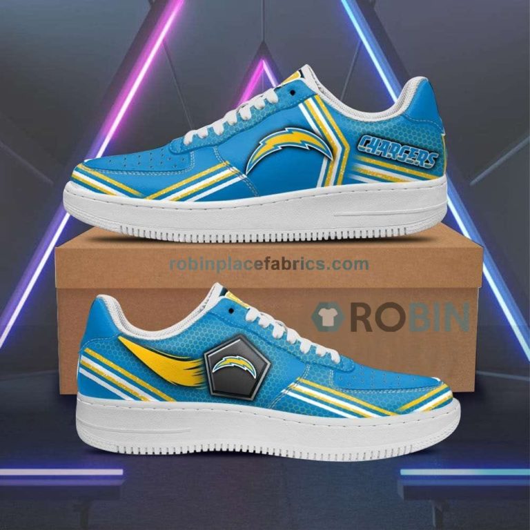 Los Angeles Chargers Air Sneakers Custom Force Shoess – Air Force 1 Shoes