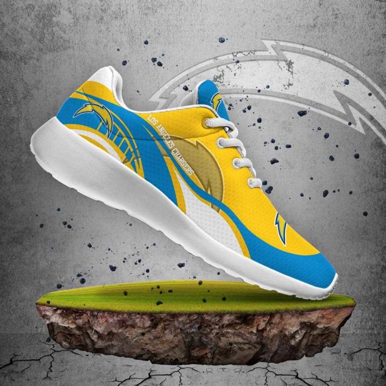 Los Angeles Chargers Breathable Sports Shoes, Men and Women Casual Sneaker
