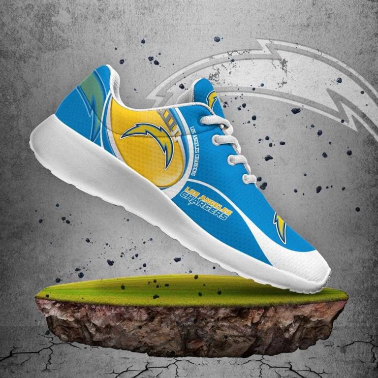 Los Angeles Chargers Casual Sneaker, Breathable Running Shoes