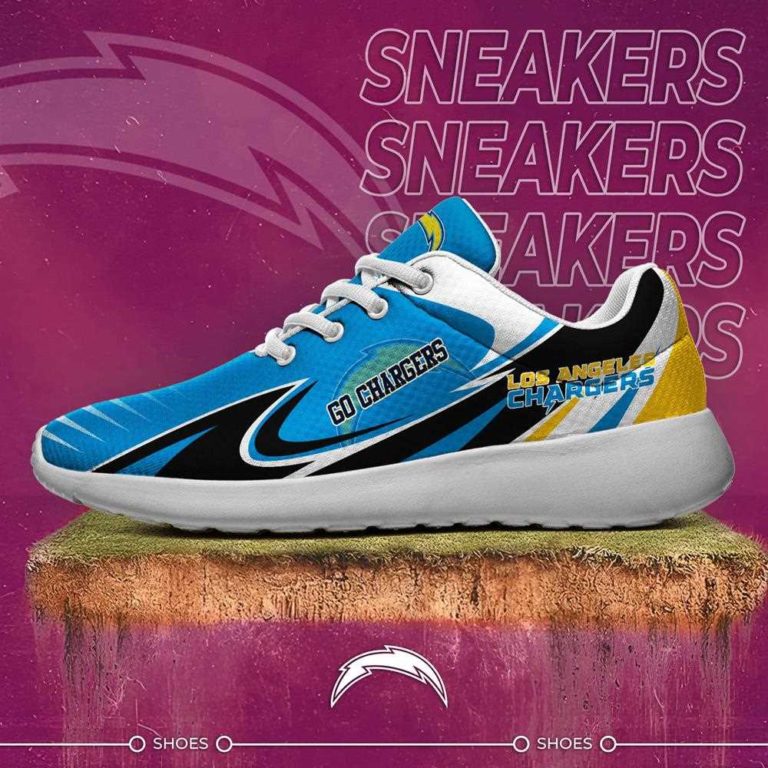 Los Angeles Chargers Running Shoes For American Football Enthusiasts