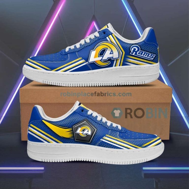 Los Angeles Rams Air Sneakers Custom Force Shoess – Air Force 1 Shoes