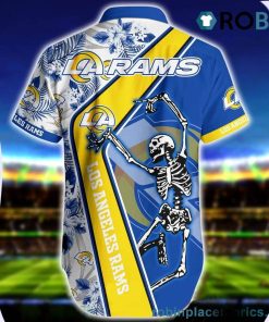 Los Angles Rams Hawaiian Shirt Shorts Set