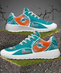 Miami Dolphins Casual Sneaker, Breathable Running Shoes Miami Dolphins Casual Sneaker, Breathable Running Shoes
