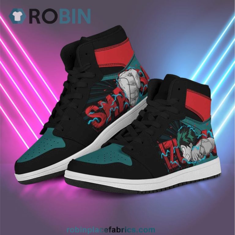 Midoriya Smash JD Sneakers – Air Jordan 1