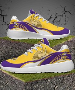 Minnesota Vikings Breathable Sports Shoes, Men and Women Casual Sneaker